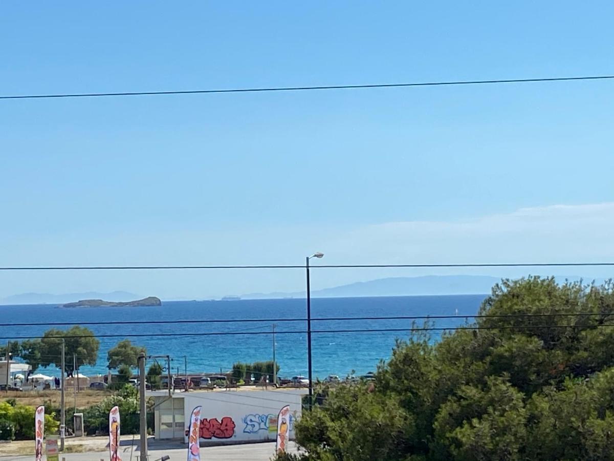 Athens Riviera: 2 Bed / 3' Walk From The Beach Agia Marina  Bagian luar foto